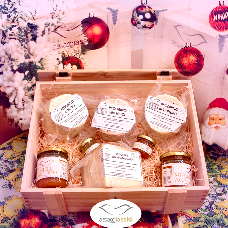 Selezione del Pastore - Pacco Prodotti Tipici Umbri | Formaggi Artigianali e Miele di Norcia