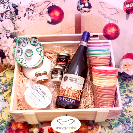 Cesto dei Sogni | Sagrantino, Tartufo e Regalo Gourmet Umbro