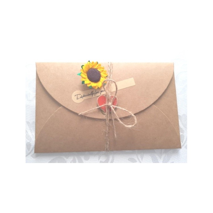 Biglietto di auguri scritto a mano, con testo personalizzato