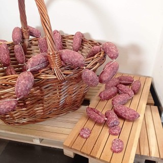 Salsiccia secca di maiale