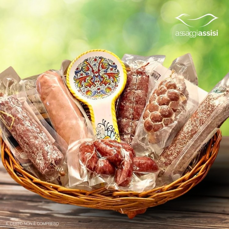AssaggiaTutto da 6 – Pacco di 6 Salumi Tipici Umbri